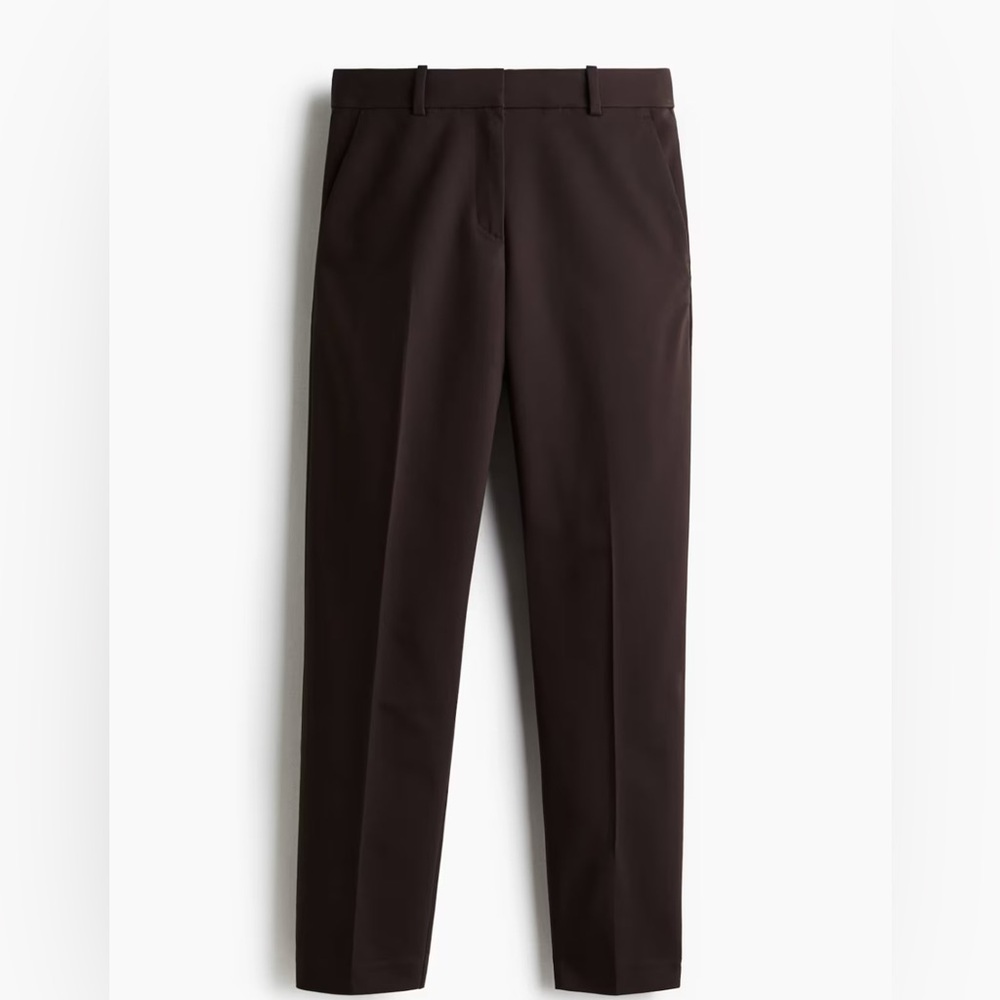NWT! H&M Dark Brown Classic Slacks